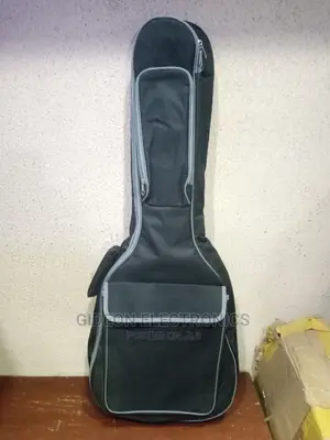 Paded Leather Guitar Bag