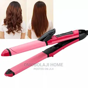 2 in 1 Nova Hair Straightner and Curler