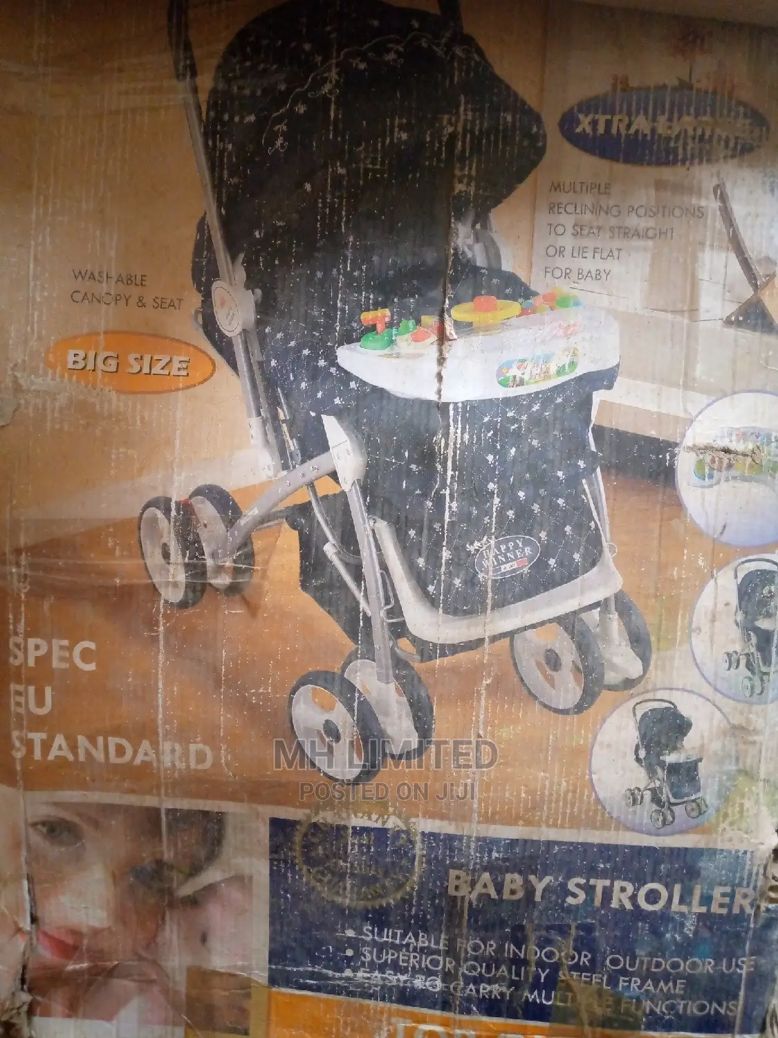 New Adjustable Baby Stroller