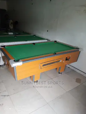 Coin Operated 6fit Marble Snooker Nigeria Made