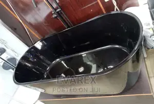 British Luxury Black Acrylic Bathtub