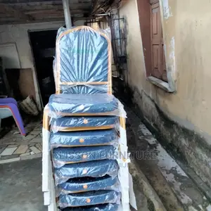 Quality Blue Banquet Chair