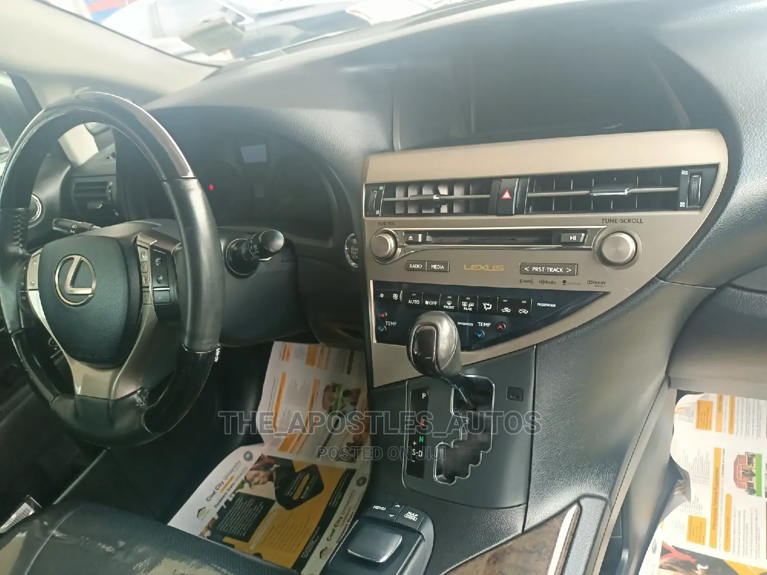 Lexus RX 350 FWD 2013 Gray