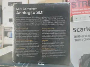 Blackmagic Analog to Sdi Mini Converter