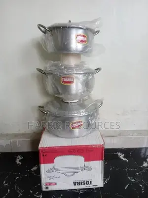 3 Toshiba Pot Set
