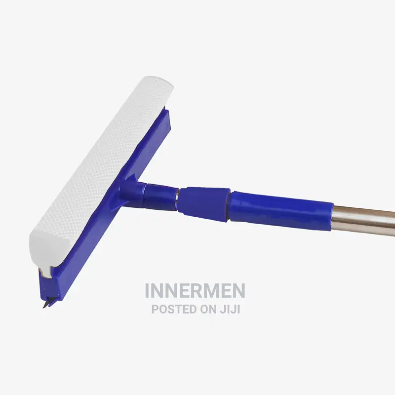 Glass Wiper With Extendable Telescopic Pole