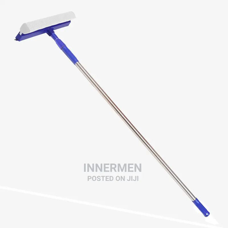 Glass Wiper With Extendable Telescopic Pole