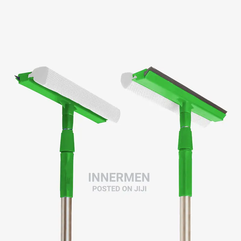 Glass Wiper With Extendable Telescopic Pole