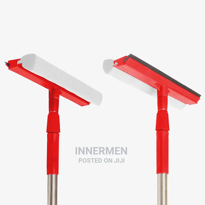 Glass Wiper With Extendable Telescopic Pole