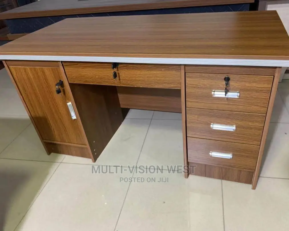 Office Table With 3drawer and Cupboard