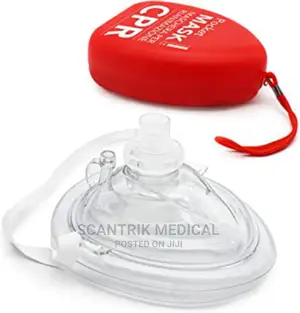 Portable Adult CPR Mask Breathable Bag