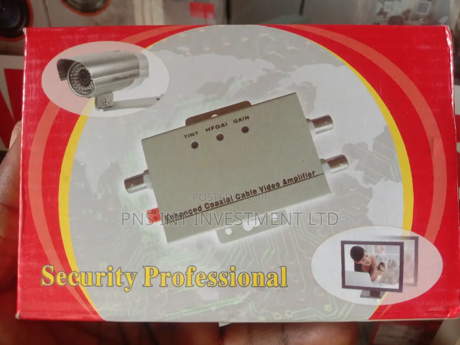 Coaxial Cable Video Amplifier