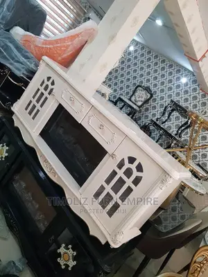 Fireplace Royal Design Tv Stand/Several Storage Spaces