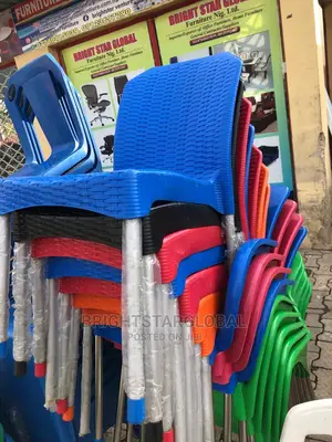 Plastic Chair With Iron Leg (Wholesale Price