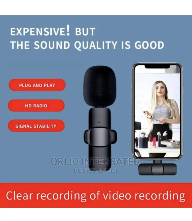 Dual Mini Lapel Microphone for iPhone and Android