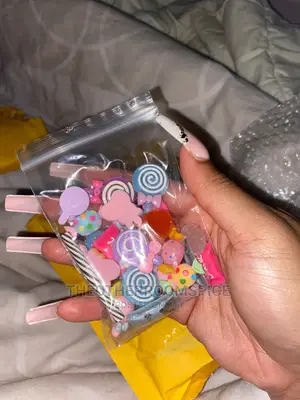 10pc 3D Candy Nail Design Accessories