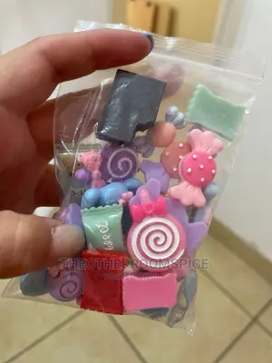 10pc 3D Candy Nail Design Accessories