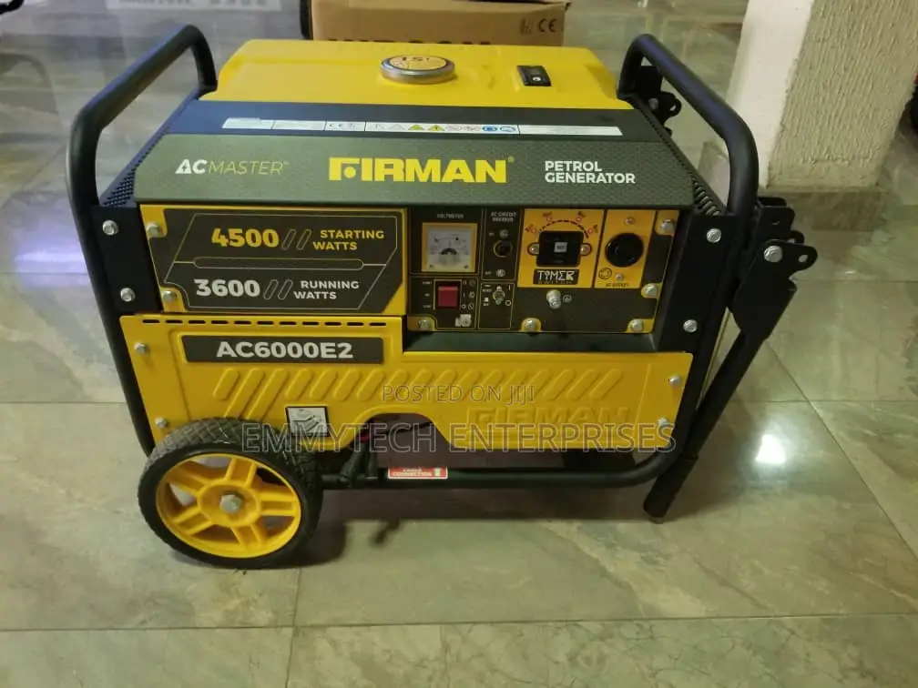 Firman Generator 4.5kva Soundproof Timer, A/C Master