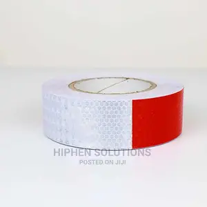 Affordable Red and White Reflective Tape Roll