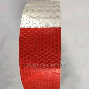 Waterproof Red and White Reflective Tape Roll