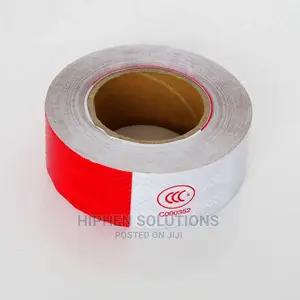 Hot Sale Red and White Reflective Tape Roll