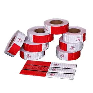 White Silver Red Reflective Tape for Cars Trailers