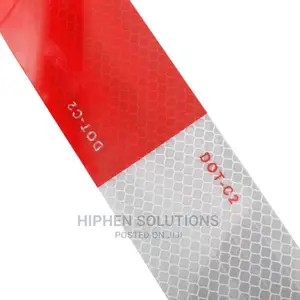 Direct Sales Red and White Reflective Tape Roll