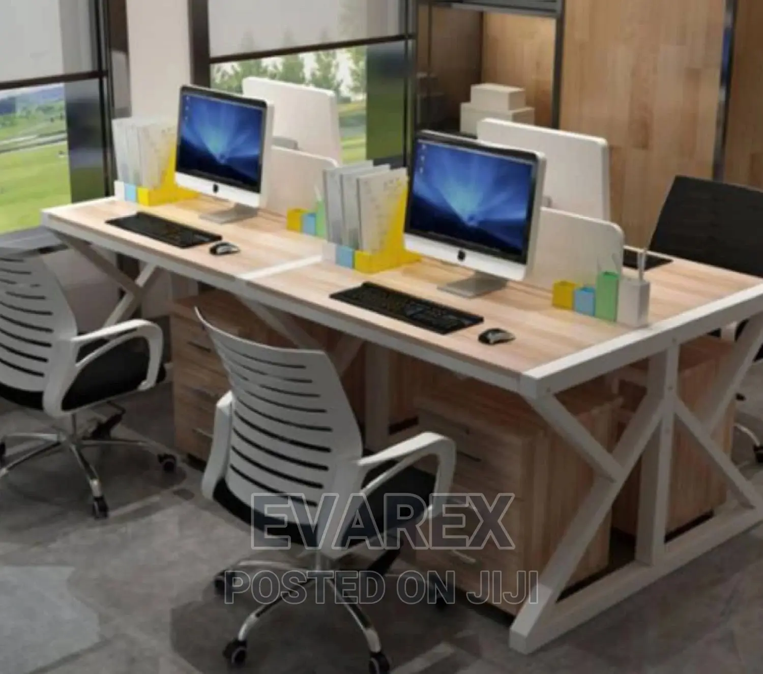 Executive Workstation Table by 4