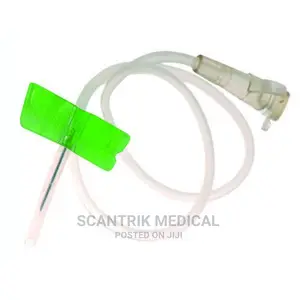 Blood Collection/Infusion Set With 12” Tubing, Safety Lock