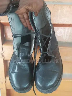 Leather Security Boots