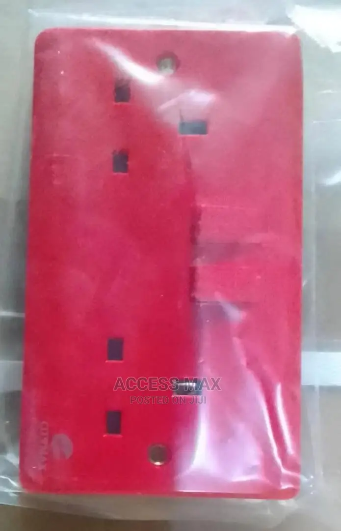 13amps Double Socket Red Body