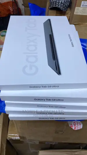 New Samsung Galaxy Tab S8 Ultra 256 GB Black