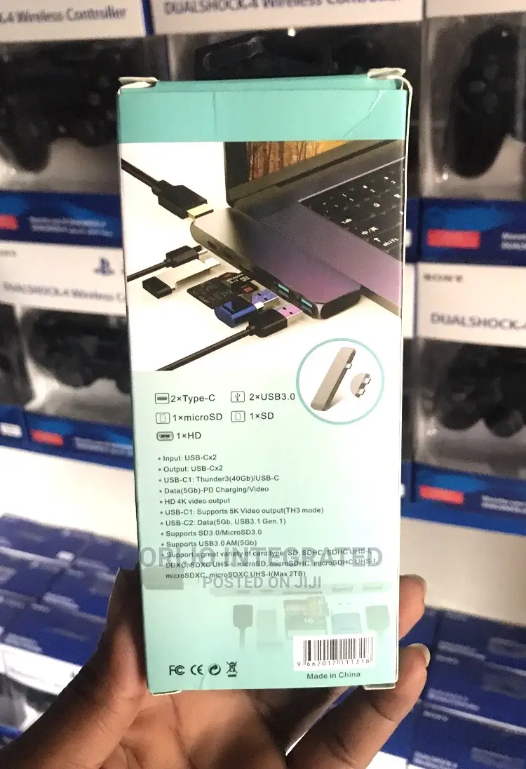 4k 7 in One Type C Hub