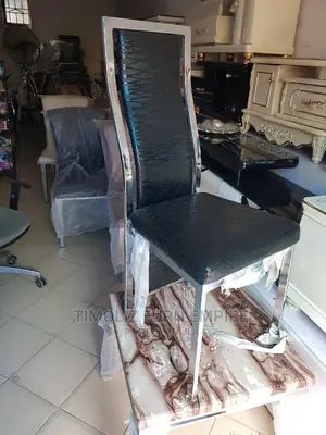 High Quality Dinning Chair With Stainless Steel Frame.