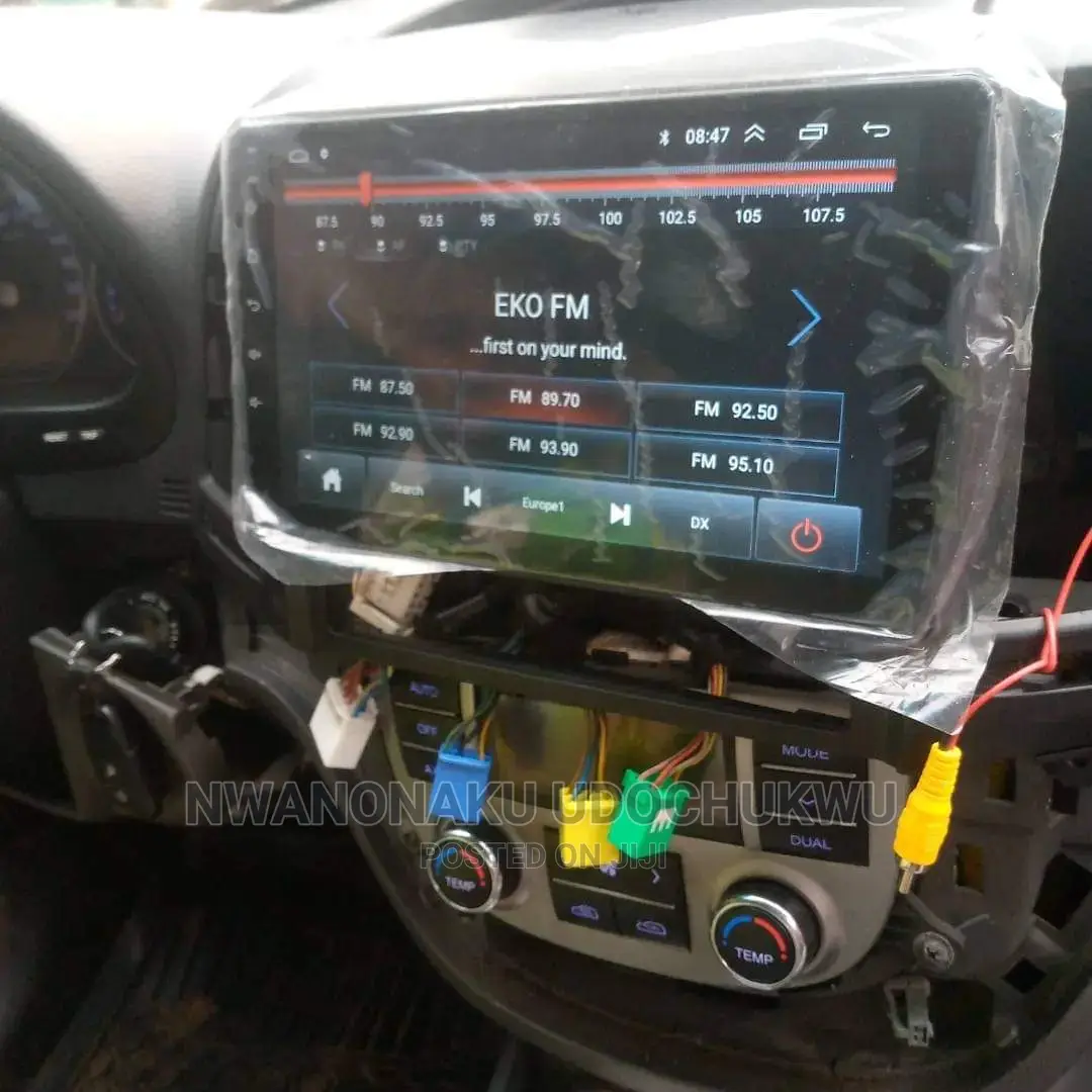 2007-2012 Hyundai Santa Fe Installed Car Android