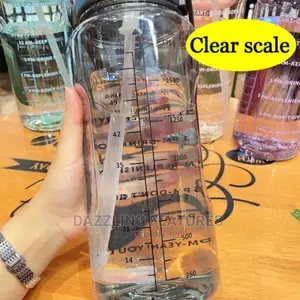 Fitness Water Bottle With Gradient