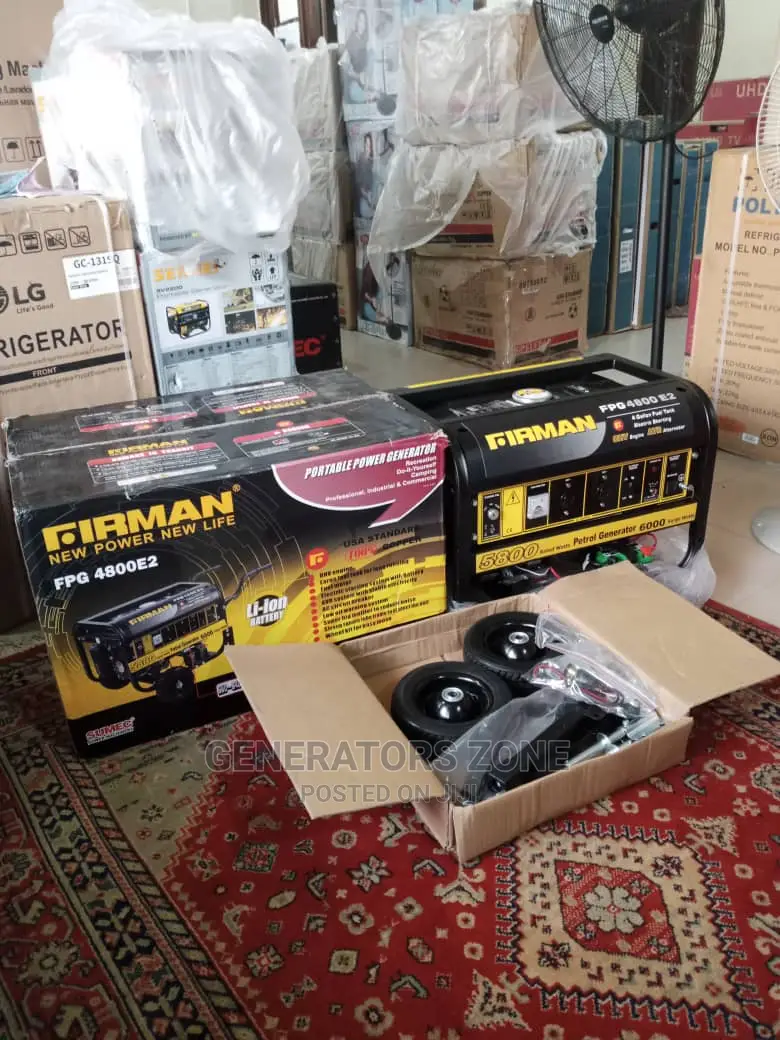 Firman Automatic Generator Fpg4800e2 6.5kva
