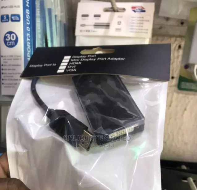 Display to HDMI, DVI , VGA Adapter