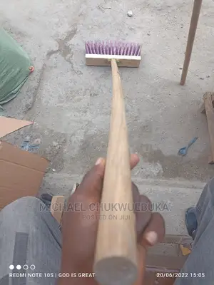 Hard Wire Brush With Stick