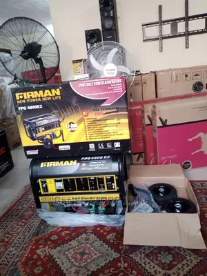 Photo - New Firman Generator PLUS Tyres Fpg4800e2 6.5kva Automatic