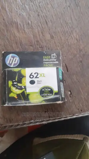 HP 62XL High Yield Black Original Ink Cartridge, C2P05AN