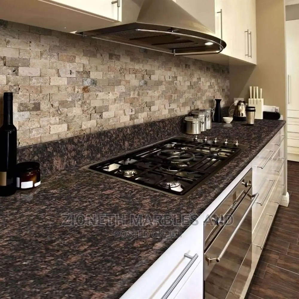 Indian Tan Brown Granite Slab