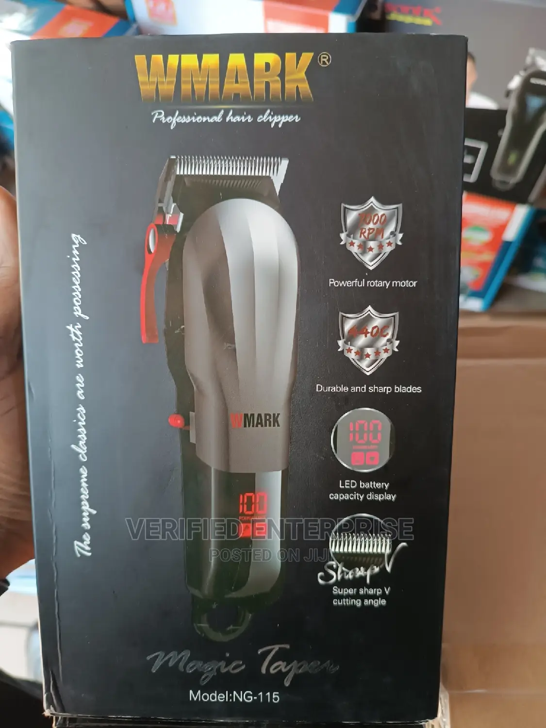 Wmark Rechargeable Clipper - Ng-115