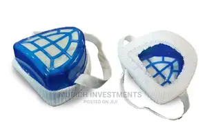 Safety Plastic Filter Dust Mask Blue