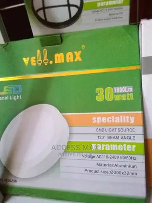 30watt LED Panel Light (Vellmax Product Original)