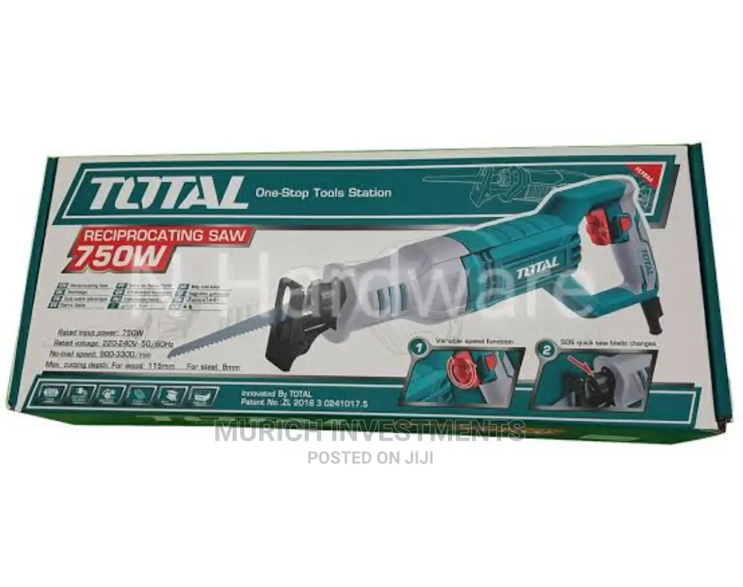 Total Reciprocating Saw 750W
