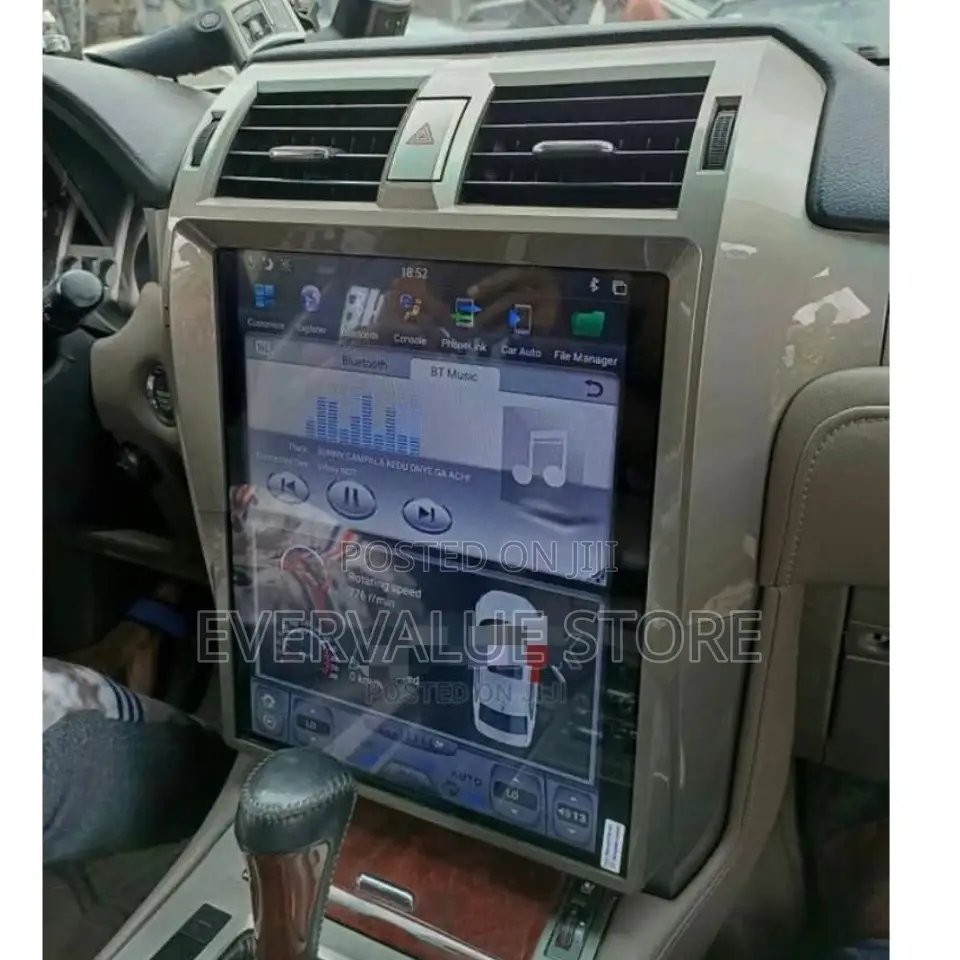 Lexus Gx460 Tesla Android Player + Reverse Camera 