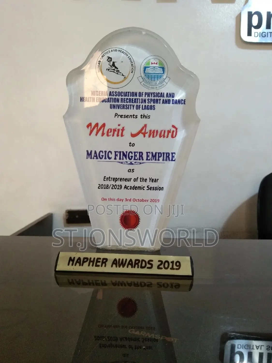 Award Plaques and Crystals