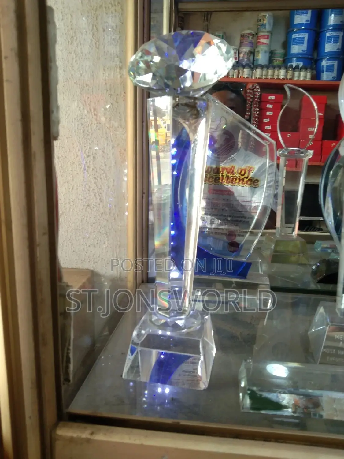 Award Plaques and Crystals