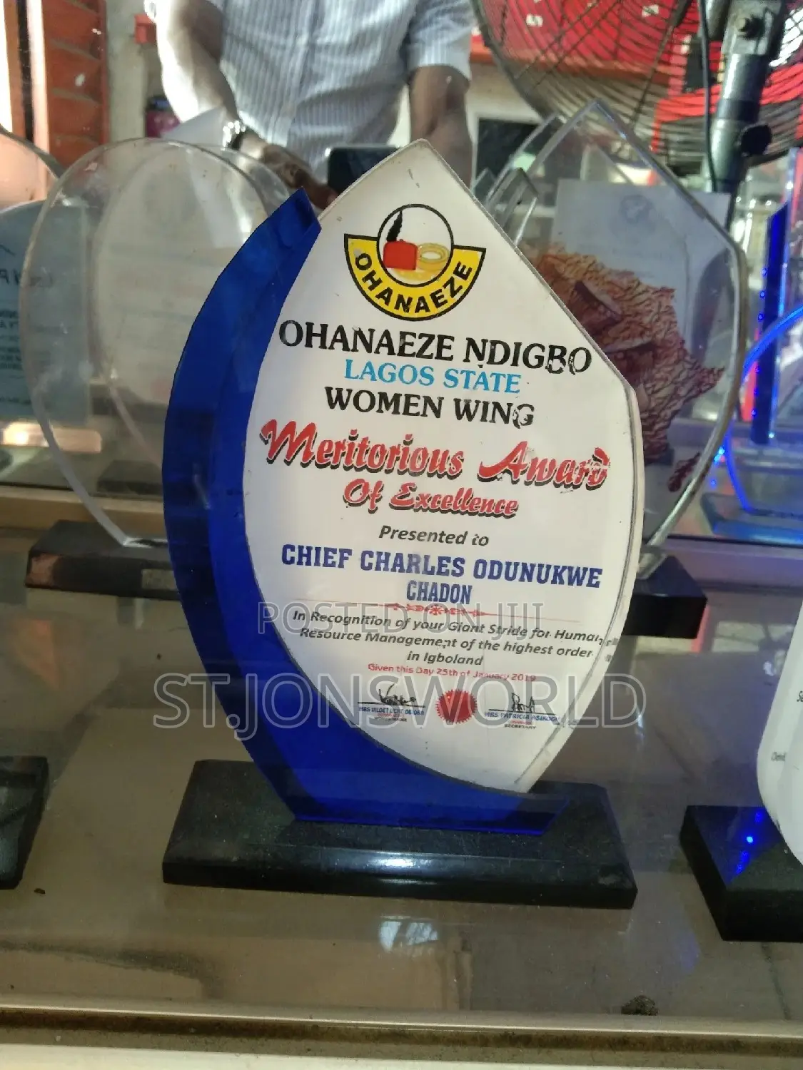 Award Plaques and Crystals